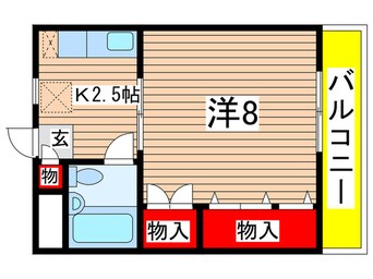 間取図 ガ－デンハイツＡ