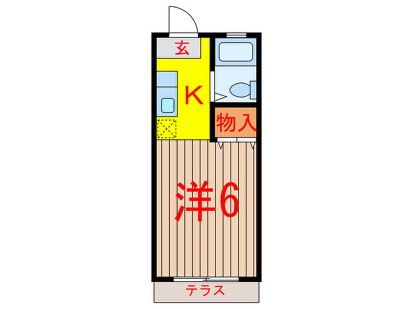 間取図 ミナミコ－ポ