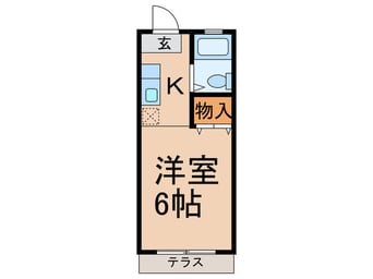 間取図 ミナミコ－ポ
