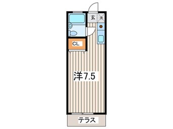 間取図 エクセルつくし乃