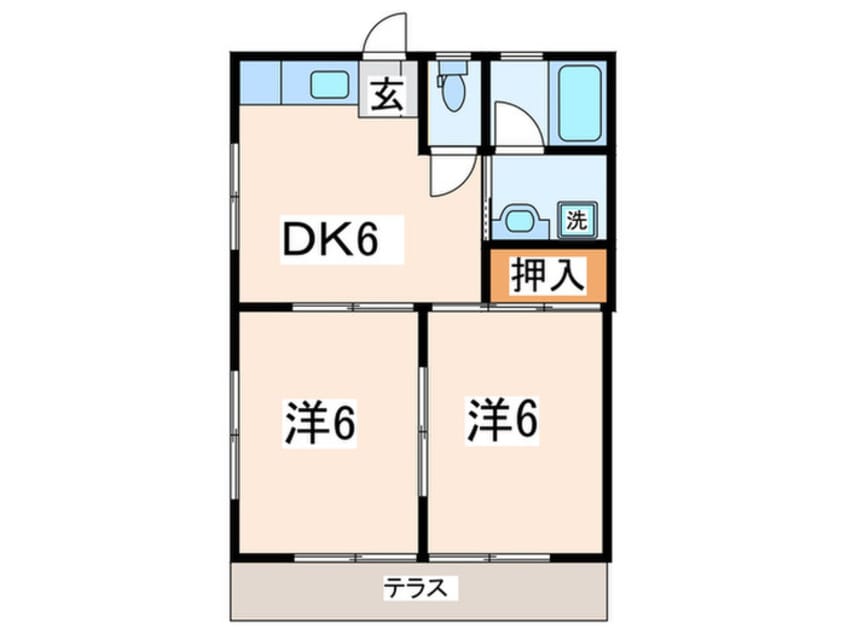 間取図 エクセルつくし乃