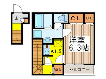 間取図 リブリ・アール