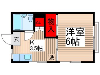 間取図 レピュート南屋