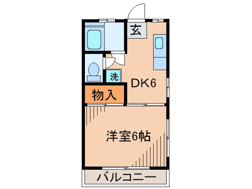 間取図 サンハイム