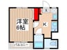 ハイツサノ 1Kの間取り