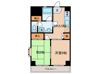 間取図 ステラ平安