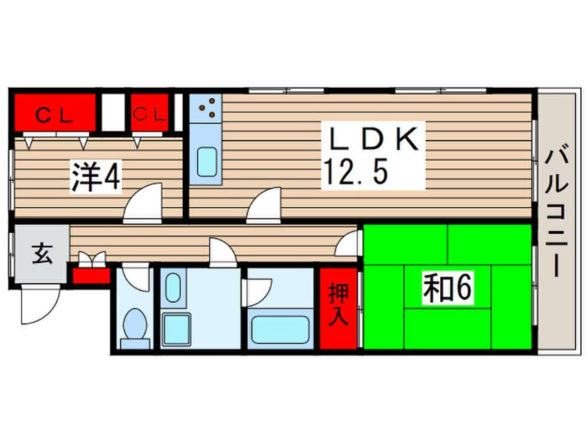 間取図 ビューシティINAGE