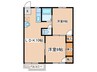 エステ－ト和田 2LDKの間取り