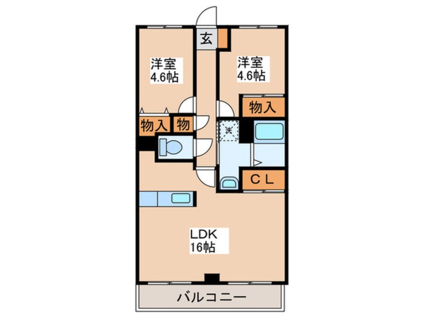 間取図 レガートたまプラーザ