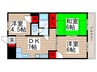 コーポヒロ 3DKの間取り