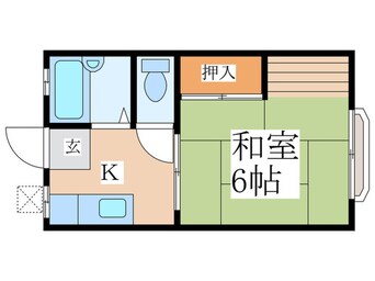 間取図 ハイムロ－ゼ