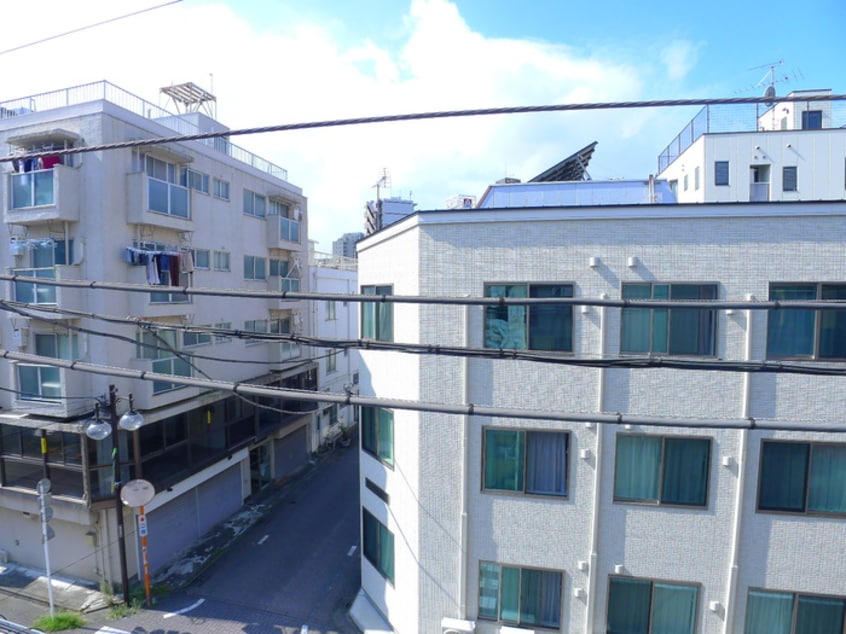 室内からの展望 嵯峨野ビル