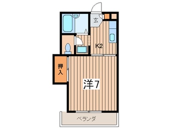 間取図 ガーデン　２