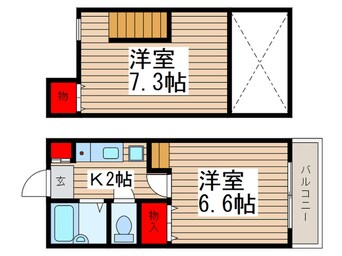 間取図 セントヒルズ津田沼３