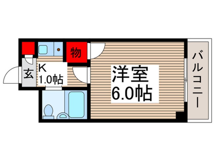 間取図 アセテック清瀬