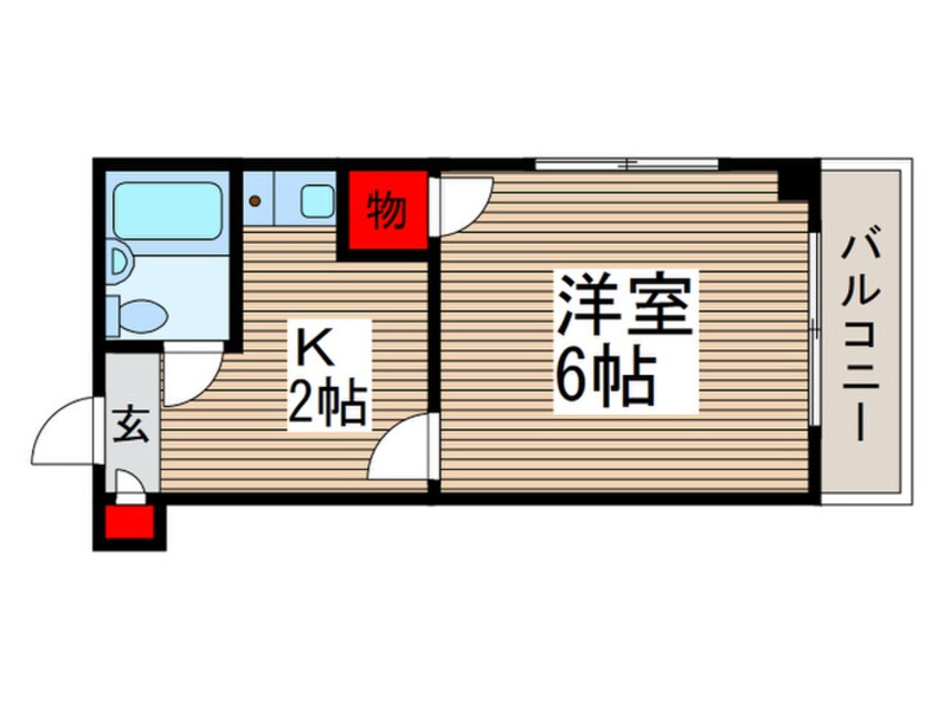 間取図 アセテック清瀬