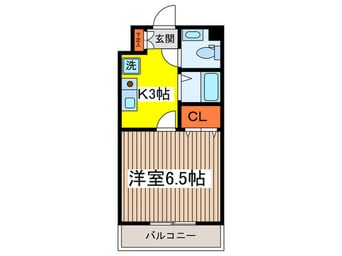 間取図 晴見町明星パレス