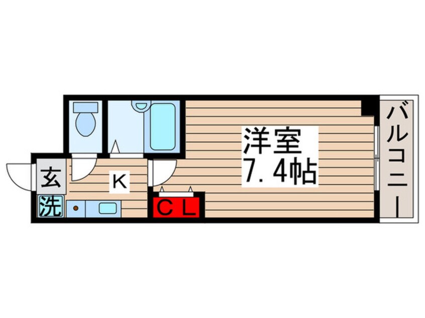 間取図 CASSIA南行徳