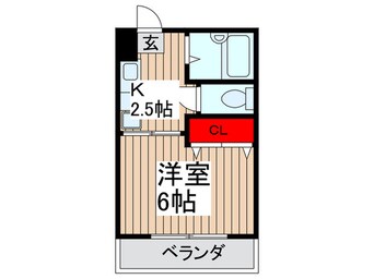 間取図 ワンステップハイツ