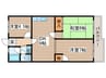 グリ－ンハイツ 3DKの間取り