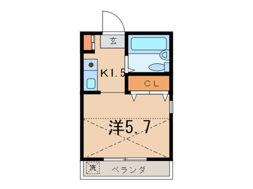 間取図 カ－サ・セレッソ