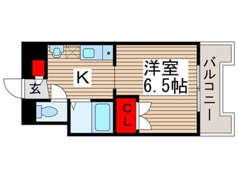 間取図 サフィールフォーレ６５