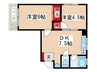 オンワ－ドマンション 2DKの間取り