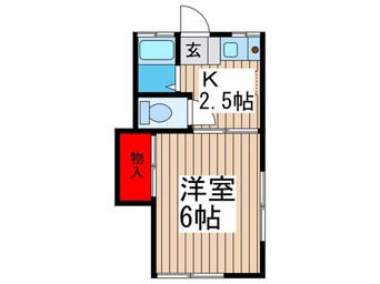 間取図 駅前シャレ－南荘