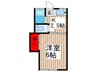 駅前シャレ－南荘 1Kの間取り
