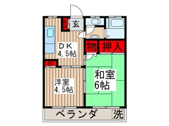 間取図 興和第2コーポ