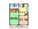 興和第2コーポの間取図