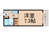 メゾネット 1Kの間取り