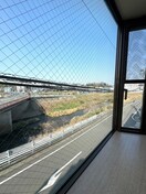 室内からの展望 フラッツ加山Ⅱ