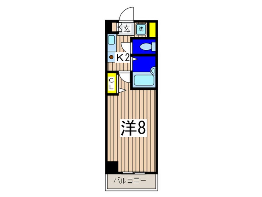 間取図 マモ－ル北久里浜