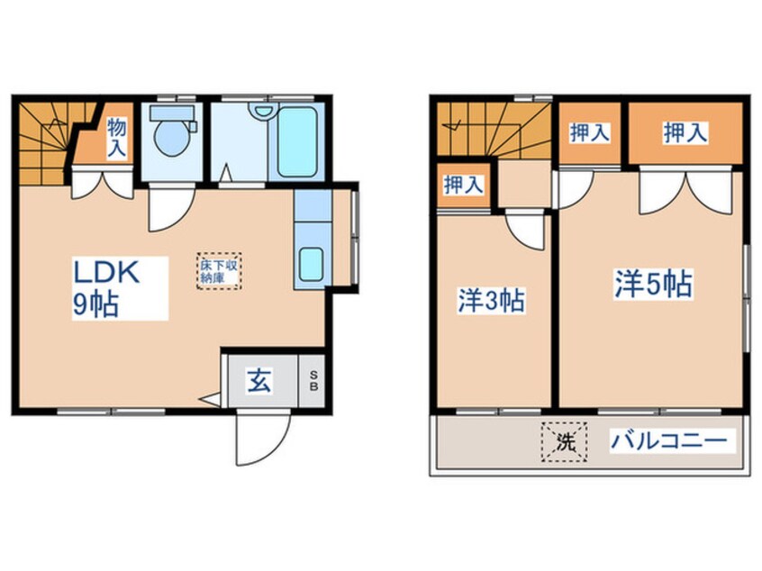 間取図 メゾンレジェンド