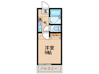 間取図 ジョイフルオークラNo.38