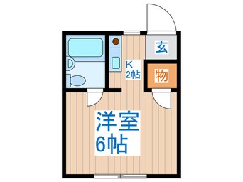 間取図 コ－ポ中澤