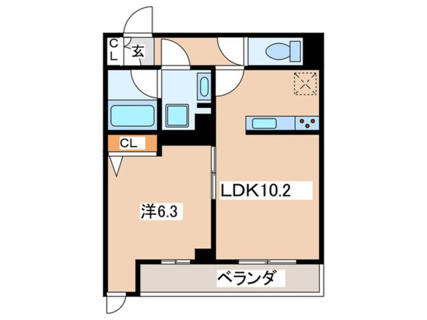 間取図 プリオーレ鎌倉