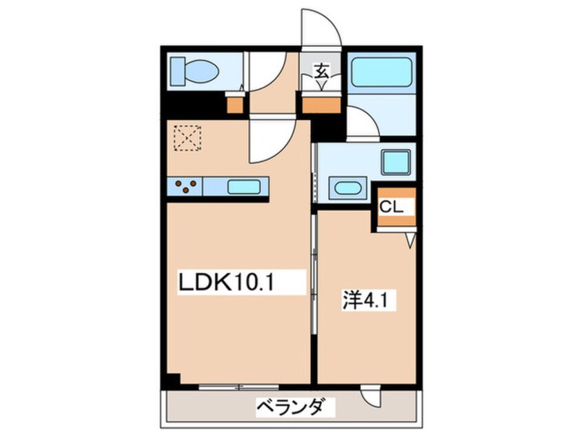 間取図 プリオーレ鎌倉