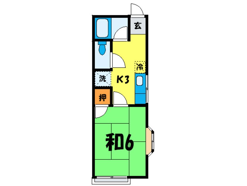 間取図 メゾン・テルピアⅡ