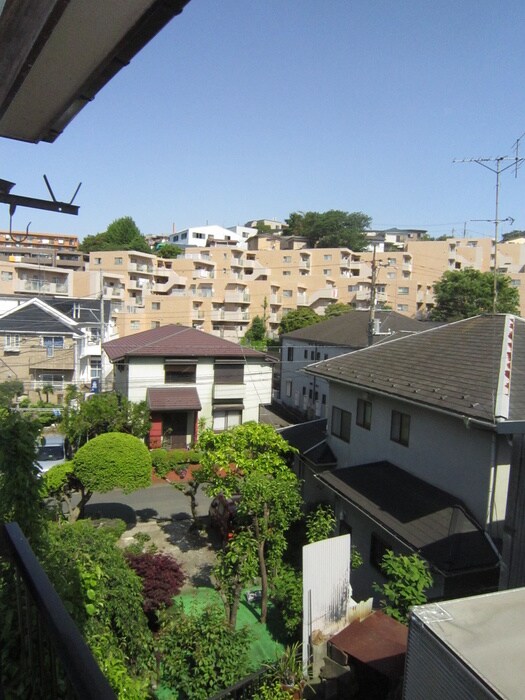 室内からの展望 岩沢荘