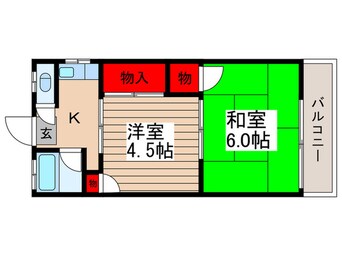 間取図 新作ハイツ