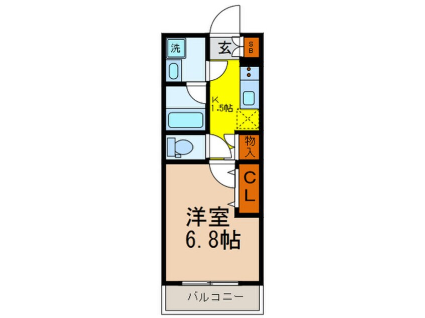 間取図 Bellus Vita