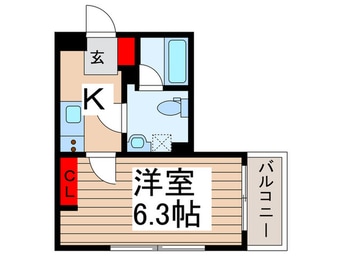 間取図 ランドヴィル千住柳町