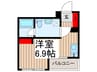 ランドヴィル千住柳町 1Rの間取り