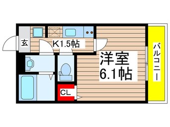 間取図 Hx　Shinkemigawa
