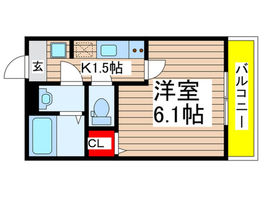 間取図 Hx　Shinkemigawa