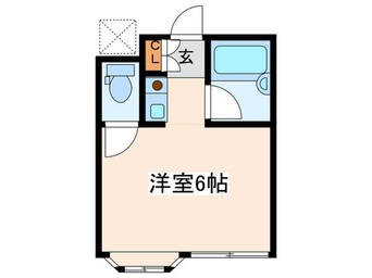 間取図 サンサ－ラにしき岡沢