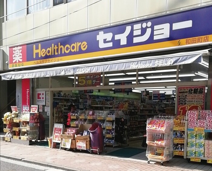ヘルスケアセイジョー和田町店(ドラッグストア)まで911m サンサ－ラにしき岡沢
