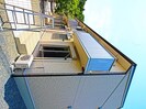 越の山ハイツAの外観